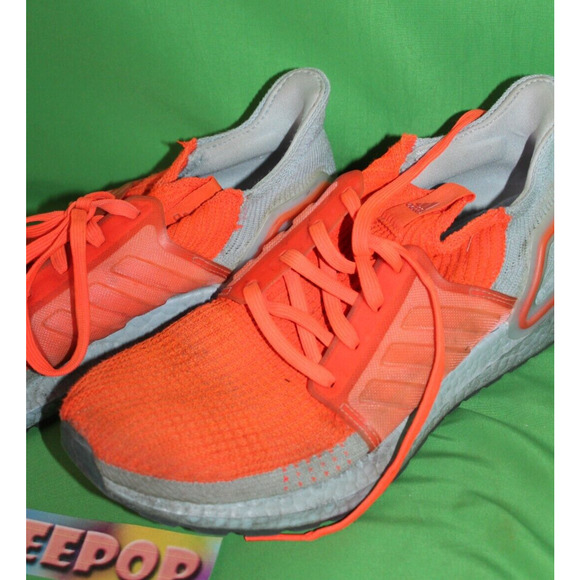 Adidas Ultraboost Solar Red Glow YYA 606001 Sneakers Size Men's 9 - Picture 2 of 8